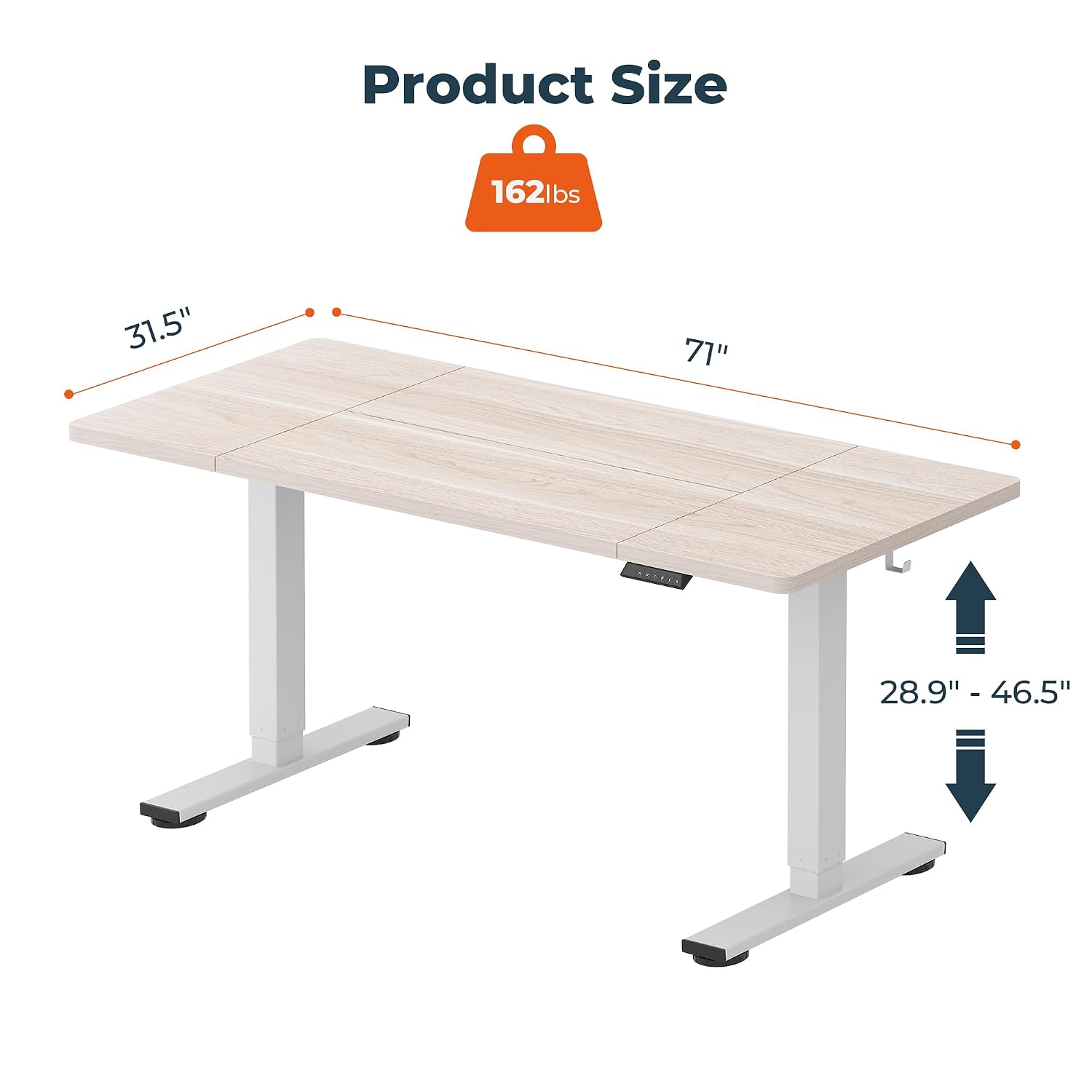 White Electric Adjustable Stan - đánh giá và giá Office Furniture Custom