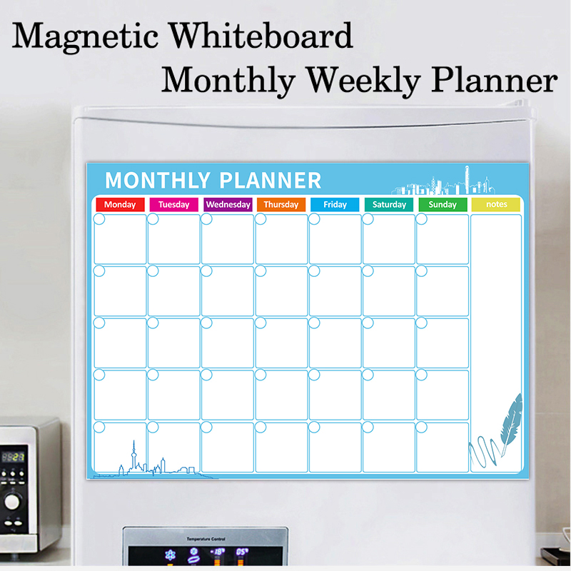 Magnetic Weekly Monthly Planne - đánh giá và giá Magnetic Whiteboard Calendar