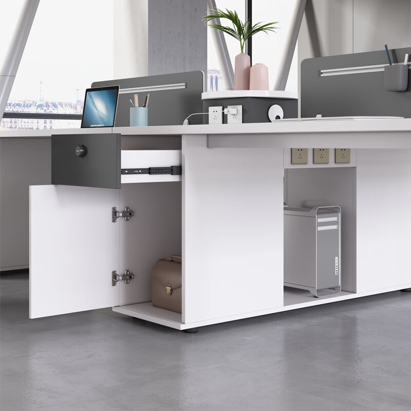 Four-person workplace staff de - đánh giá và giá Office Furniture Manufacturers