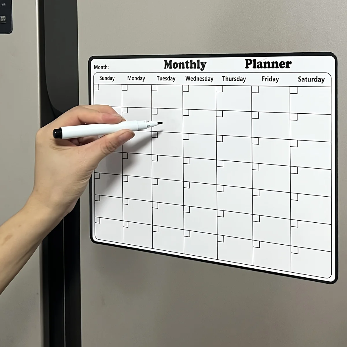 Magnetic Refrigerator Dry Eras - đánh giá và giá Magnetic Whiteboard Calendar