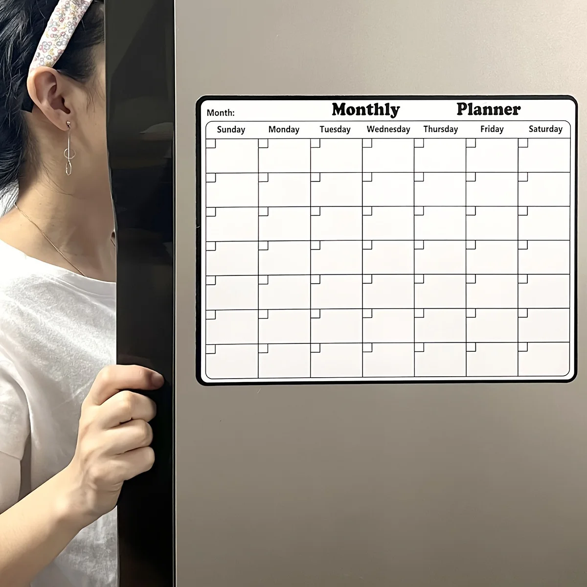 Magnetic Refrigerator Dry Eras - đánh giá và giá Magnetic Whiteboard Calendar