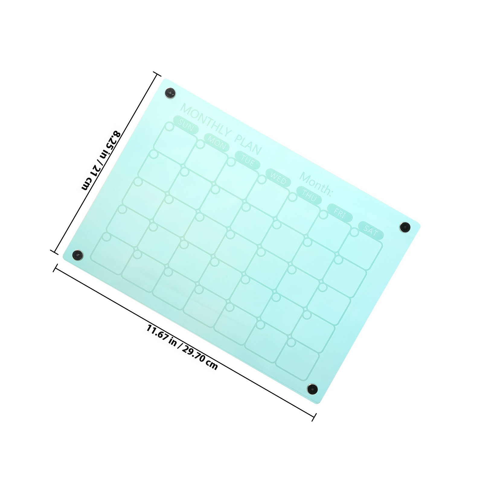 Magnetic Acrylic Dry Erase Boa - đánh giá và giá Magnetic Whiteboard Calendar