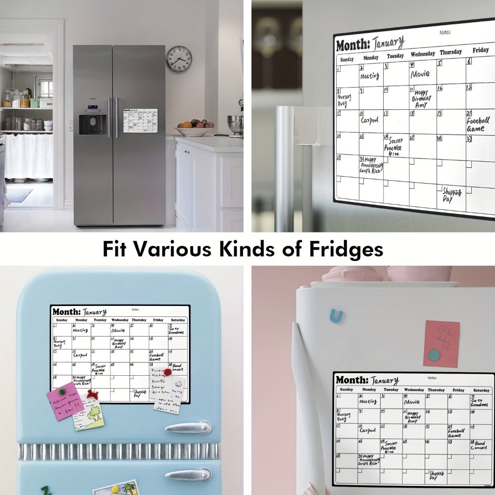 1Pc Magnetic Dry Erase Calenda - đánh giá và giá Magnetic Whiteboard Calendar