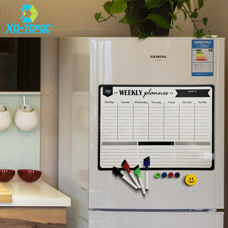 A3 Từ Hàng Tuần & Hàng Tháng L - đánh giá và giá Magnetic Whiteboard Calendar
