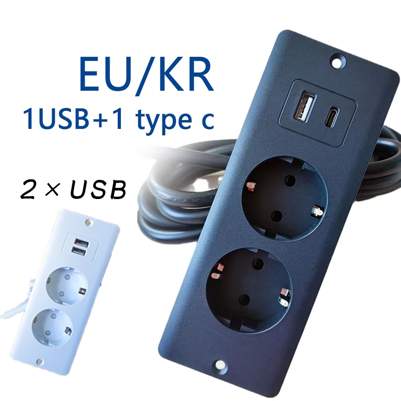 EU KR Table Recessed Sockets 2 - đánh giá và giá Office Furniture Manufacturers