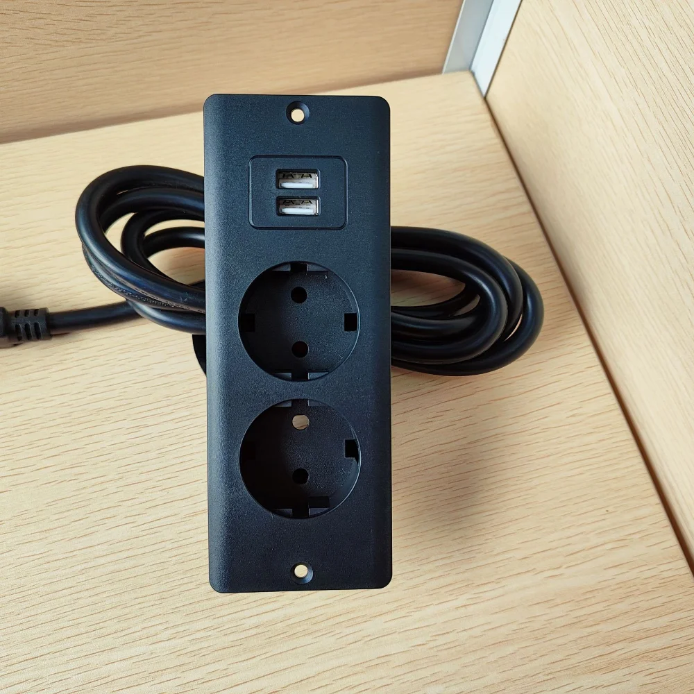 EU KR Table Recessed Sockets 2 - đánh giá và giá Office Furniture Manufacturers